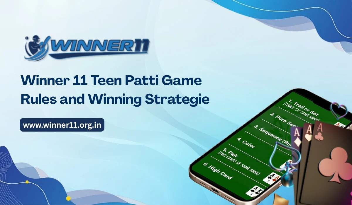 Winner 11 Teen Patti gameplay on mobile